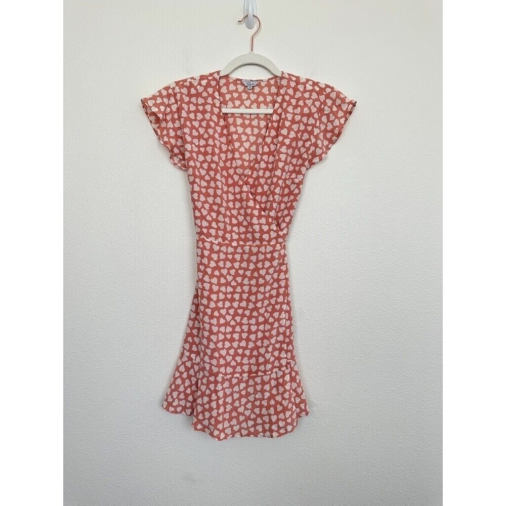 Rails Women's Leanne Sweetheart Print Wrap Dress … - image 2